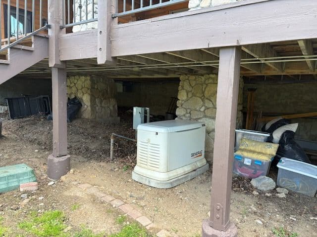 Project Reliable Generator Installation at a Cozy Log Cabin image