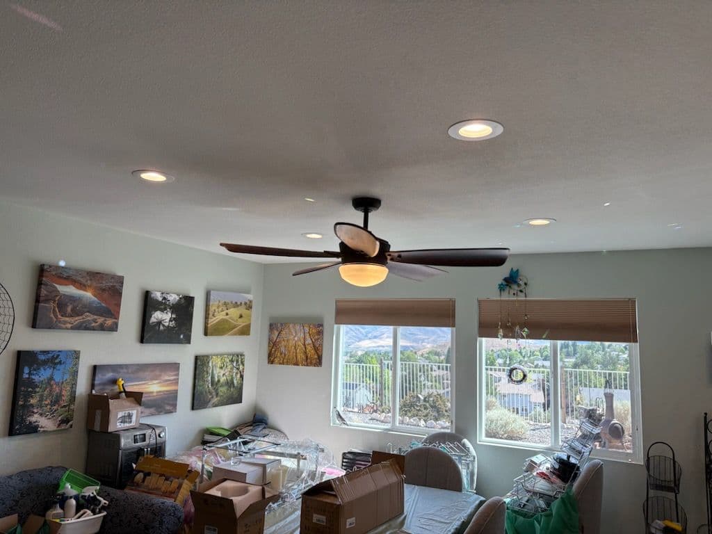 Seamless Kitchen and Living Room Electrical Revamp