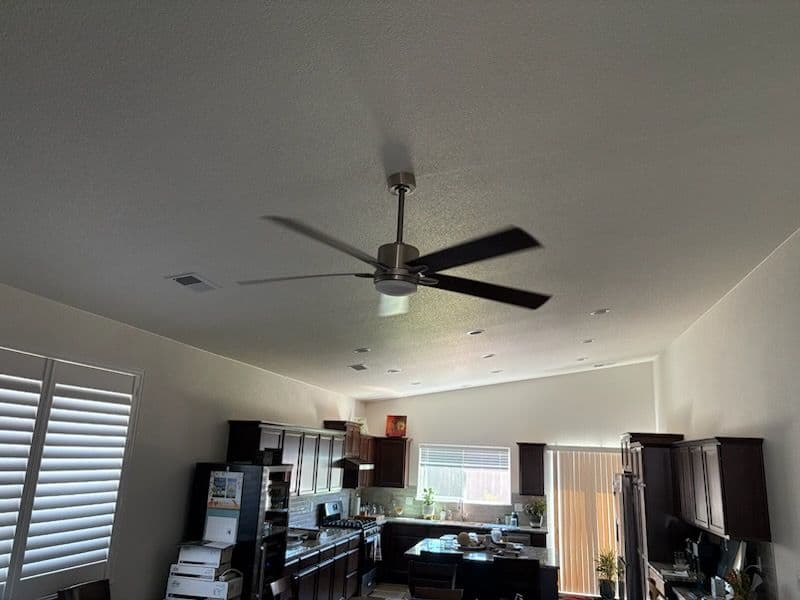 Gallery photos for Stylish Ceiling Fan Installations Enhance Home Comfort: Image #2